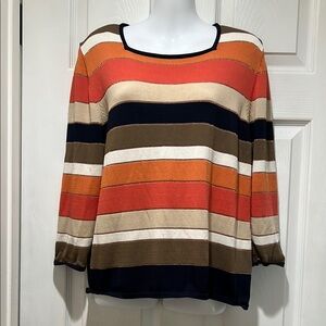 Striped Multicolor Women's Sweater
